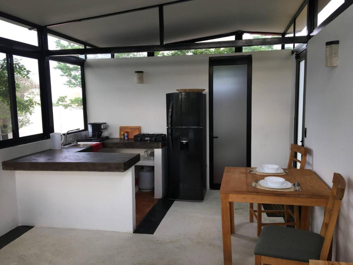 Bungalow Doble Con Vista Parcial Al Mar, Cocina Completa Villa Cuatunalco Esterno foto